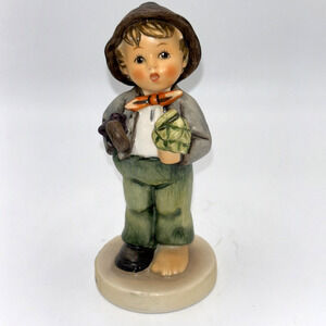 Vintage Goebel Hummel Figurine #374 "Lost Stocking" TMK5 W. Germany 1965